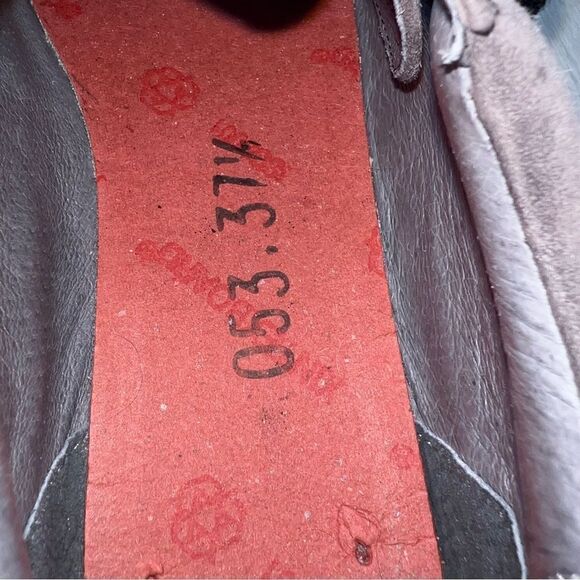 JOIE DARENA  Suede Grey Crystal Sneakers SZ 37.5 - Picture 8 of 9